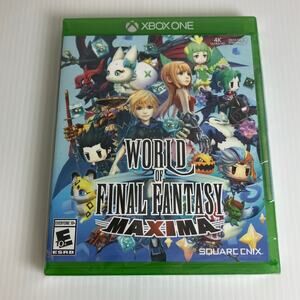 NWT World of Final Fantasy Maxima Xbox One Square Enix E10+ Factory Sealed
